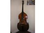 Double Bass By Stentor With Gig Bag,  Bow,  Tuner & Spare....