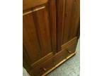 Pine Warddrobe And Matching Chest Of Drawers Pine....