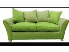 Zina lime green superb comfort 3 + 2 seater sofa set....